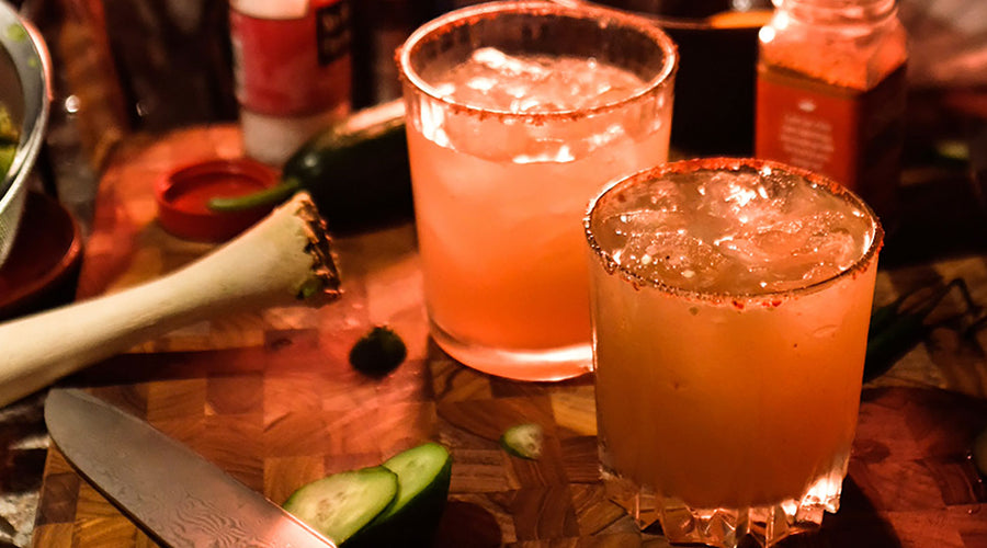 Cóctel Cinco de Fiya “Flambeau Rita”