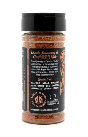 BAYOU BOURRÉ Creole Seasoning & Craft BBQ Rub