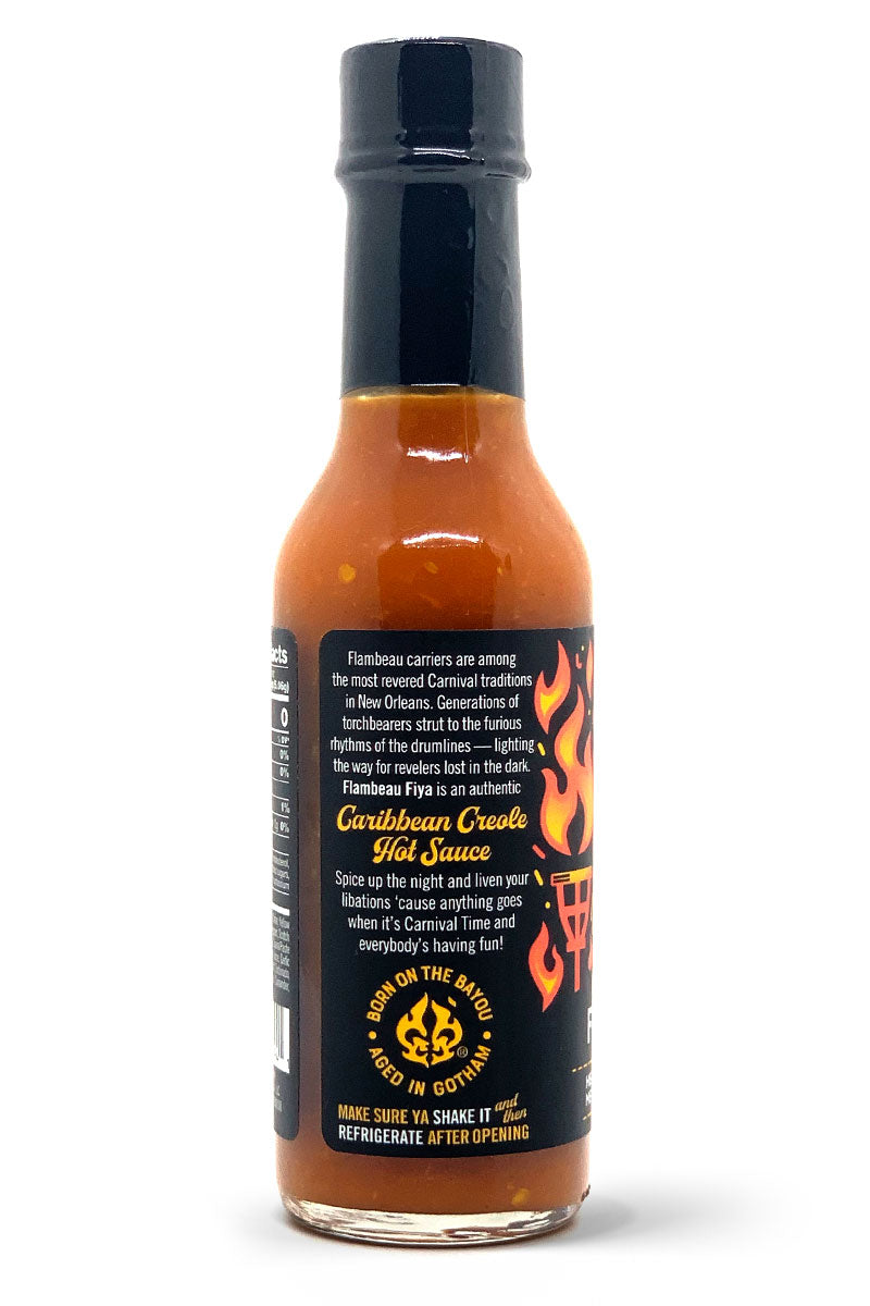 Bayou Gotham - Flambeau Fiya Caribbean Creole - Hot Sauce - 5oz